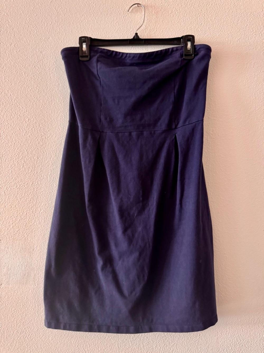 Strapless Navy Blue Women’s Dress Size L